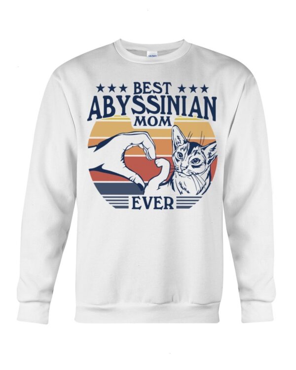 Cats Shirt - Best Abyssinian Mom Ever
