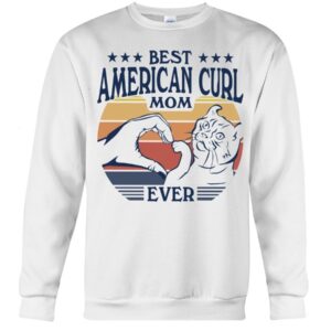 Cats Shirt - Best American Curl Mom Ever