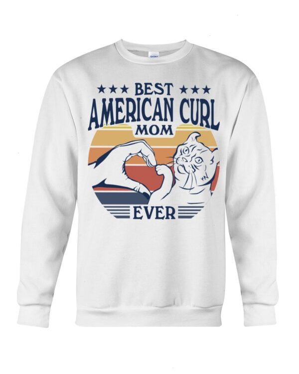 Cats Shirt - Best American Curl Mom Ever