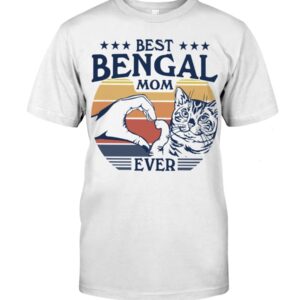 Cats Shirt - Best Bengal Mom Ever