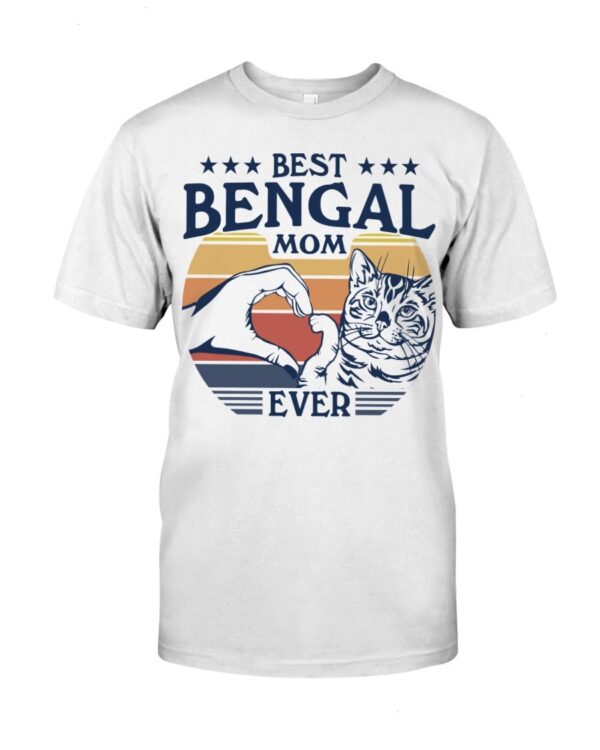 Cats Shirt - Best Bengal Mom Ever