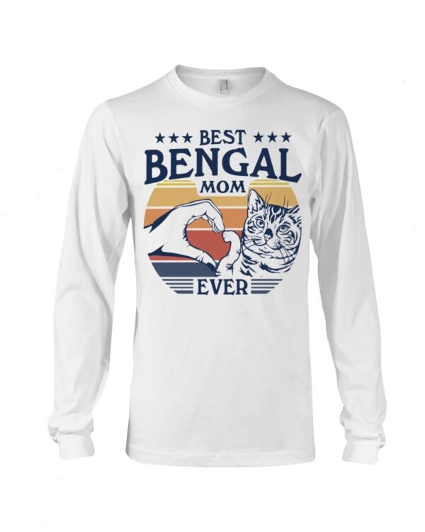 Cats Shirt - Best Bengal Mom Ever