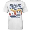 Cats Shirt - Best British Shorthair Dad Ever
