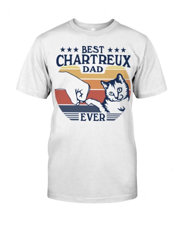 Cats Shirt - Best Chartreux Dad Ever