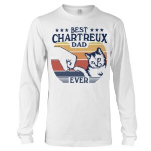 Cats Shirt - Best Chartreux Dad Ever