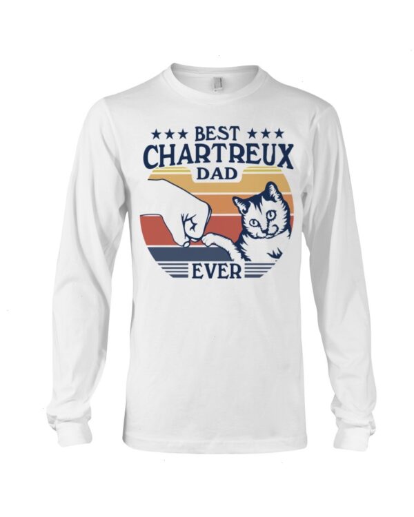 Cats Shirt - Best Chartreux Dad Ever