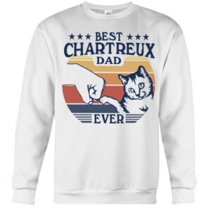 Cats Shirt - Best Chartreux Dad Ever
