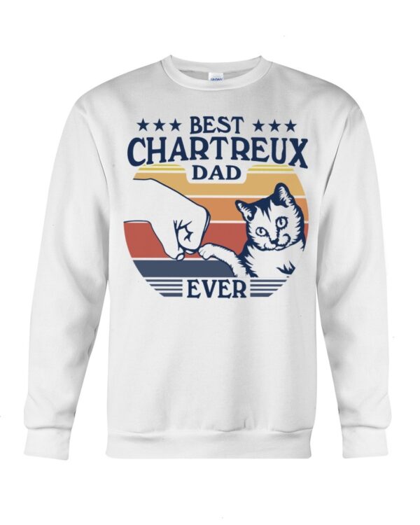 Cats Shirt - Best Chartreux Dad Ever