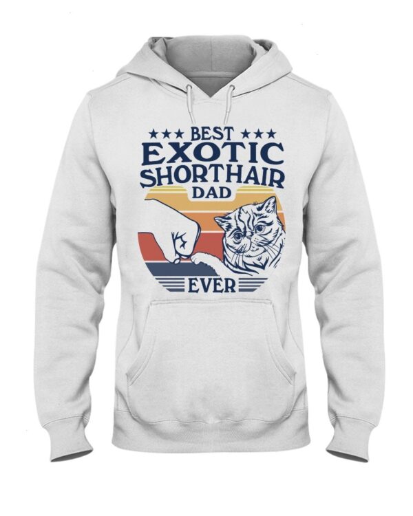 Cats Shirt - Best Exotic Shorthair Dad Ever