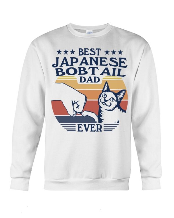 Cats Shirt - Best Japanese Bobtail Dad Ever