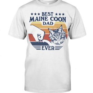 Cats Shirt - Best Maine Coon Dad Ever