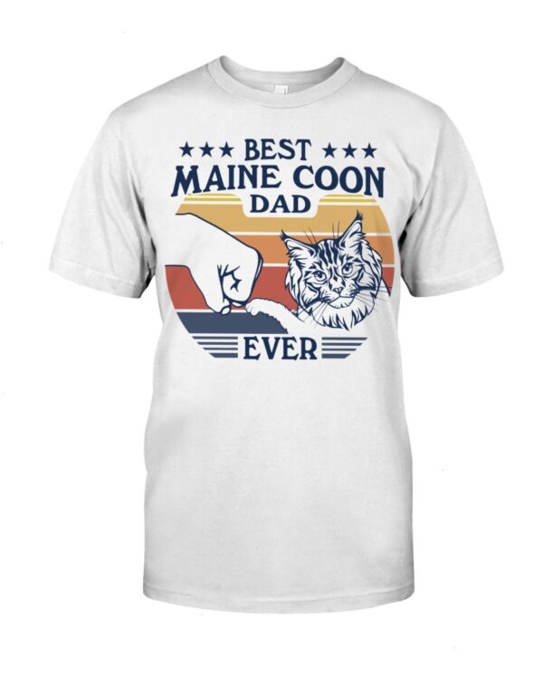 Cats Shirt - Best Maine Coon Dad Ever