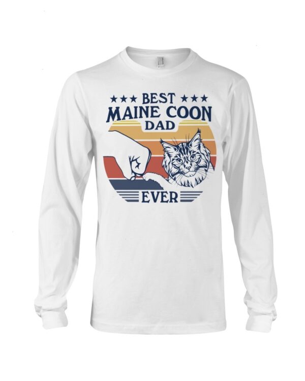 Cats Shirt - Best Maine Coon Dad Ever
