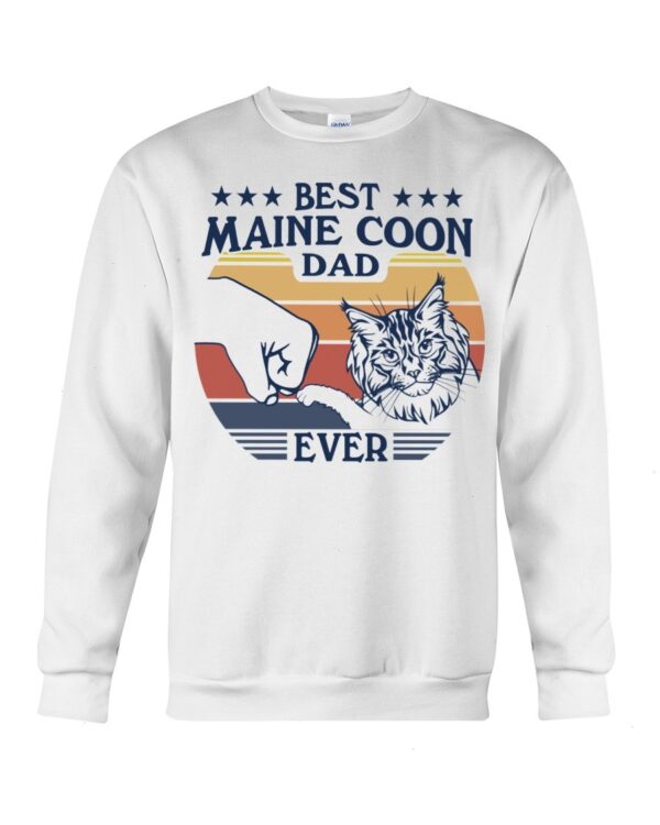 Cats Shirt - Best Maine Coon Dad Ever
