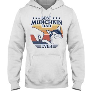 Cats Shirt - Best Munchkin Dad Ever