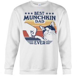 Cats Shirt - Best Munchkin Dad Ever