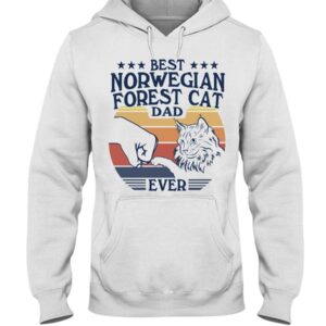 Cats Shirt - Best Norwegian Forest Cat Dad Ever