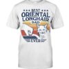 Cats Shirt - Best Oriental Longhair Dad Ever