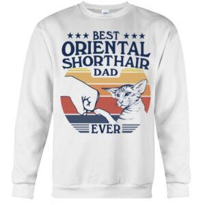 Cats Shirt - Best Oriental Shorthair Dad Ever