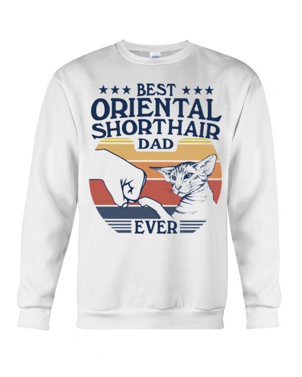 Cats Shirt - Best Oriental Shorthair Dad Ever