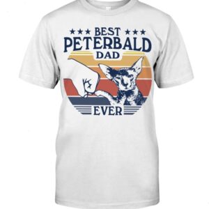 Cats Shirt - Best Peterbald Dad Ever