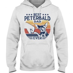 Cats Shirt - Best Peterbald Dad Ever
