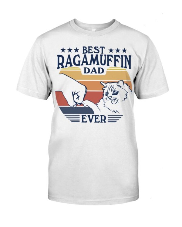 Cats Shirt - Best Ragamuffin Dad Ever