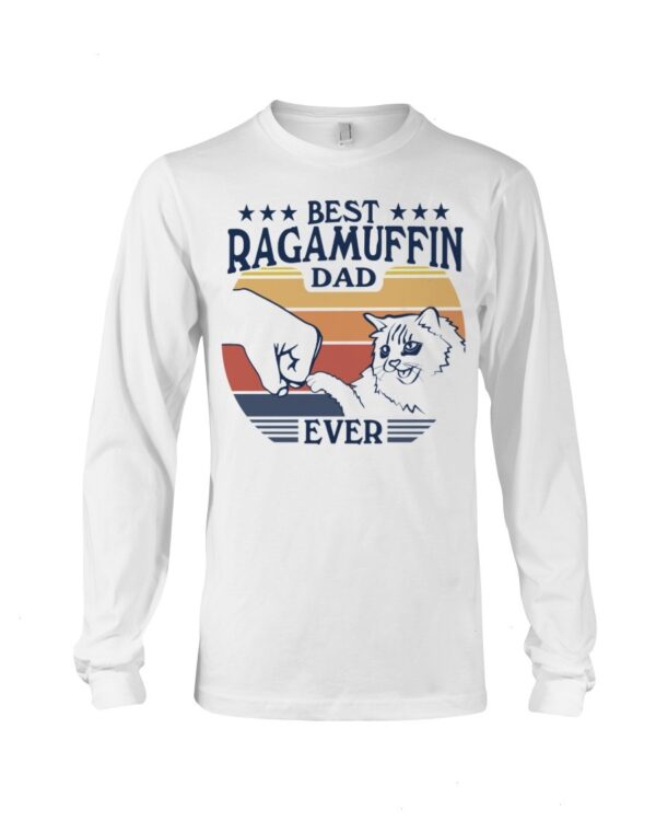 Cats Shirt - Best Ragamuffin Dad Ever