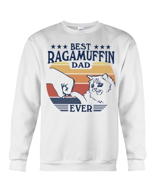Cats Shirt - Best Ragamuffin Dad Ever