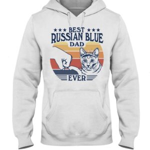Cats Shirt - Best Russian Blue Dad Ever