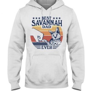 Cats Shirt - Best Savannah Dad Ever