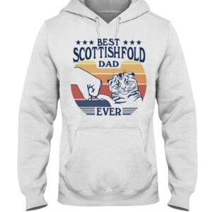 Cats Shirt - Best Scottish Fold Dad Ever
