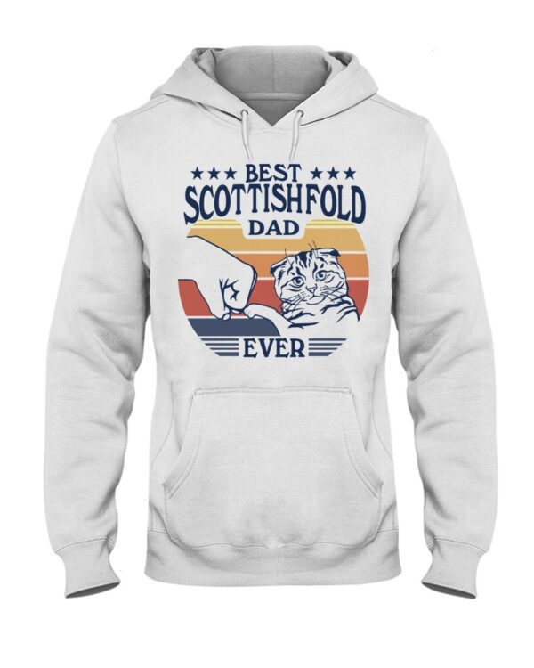 Cats Shirt - Best Scottish Fold Dad Ever