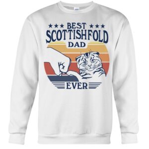 Cats Shirt - Best Scottish Fold Dad Ever