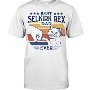 Cats Shirt - Best Selkirk Rex Dad Ever