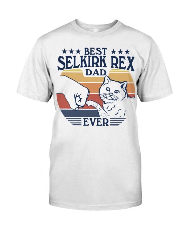 Cats Shirt - Best Selkirk Rex Dad Ever