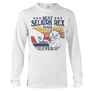 Cats Shirt - Best Selkirk Rex Dad Ever