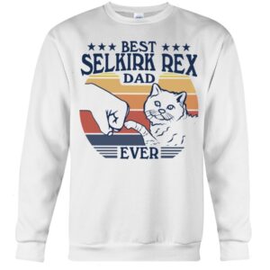 Cats Shirt - Best Selkirk Rex Dad Ever