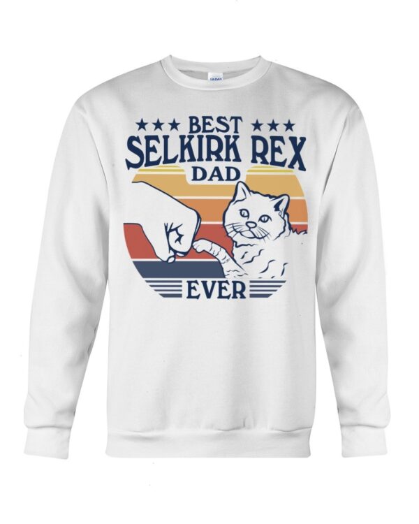Cats Shirt - Best Selkirk Rex Dad Ever
