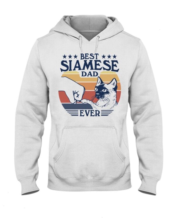 Cats Shirt - Best Siamese Dad Ever