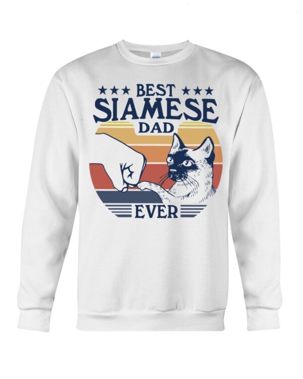 Cats Shirt - Best Siamese Dad Ever