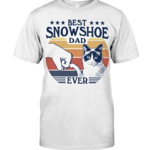 Cats Shirt - Best Snowshoe Dad Ever