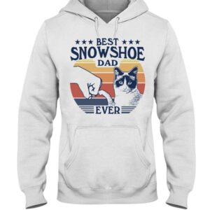 Cats Shirt - Best Snowshoe Dad Ever