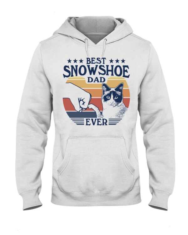 Cats Shirt - Best Snowshoe Dad Ever
