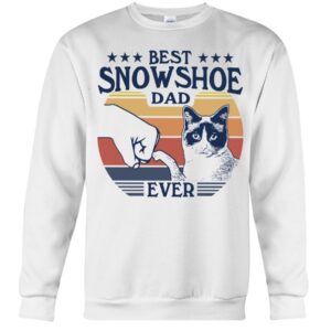 Cats Shirt - Best Snowshoe Dad Ever