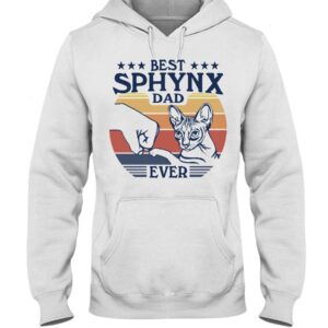 Cats Shirt - Best Sphynx Dad Ever