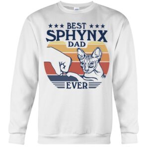 Cats Shirt - Best Sphynx Dad Ever