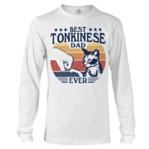 Cats Shirt - Best Tonkinese Dad Ever