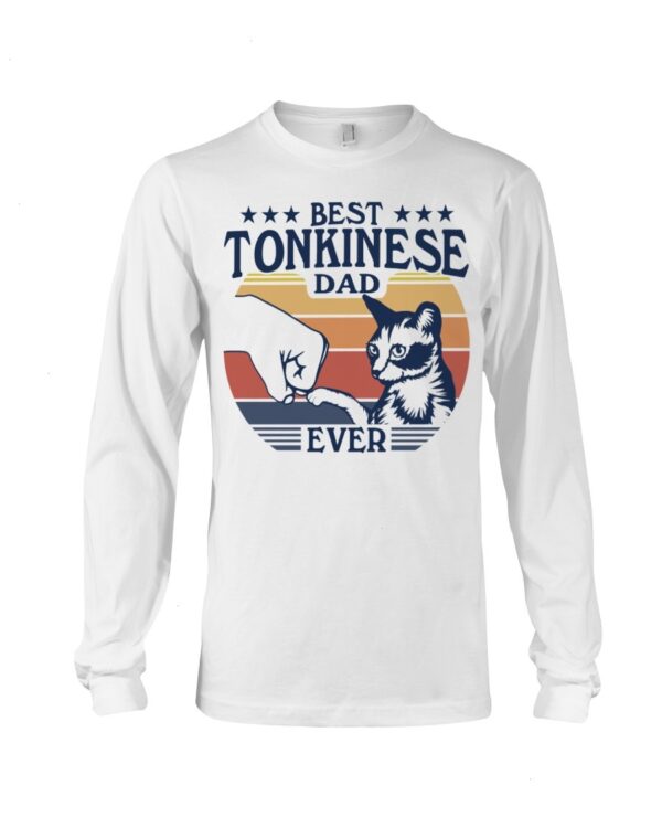 Cats Shirt - Best Tonkinese Dad Ever