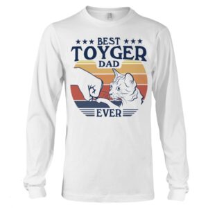 Cats Shirt - Best Toyger Dad Ever